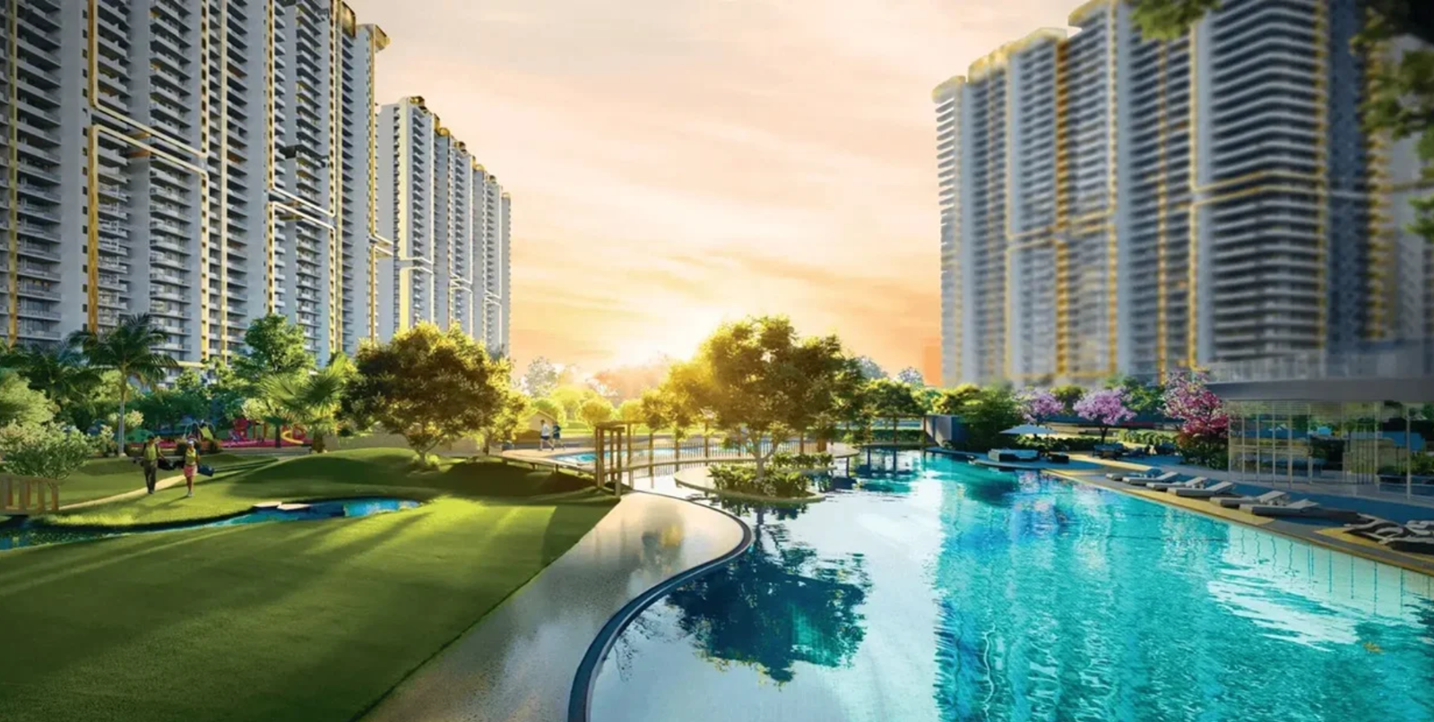 Luxury Golf Views Lifestyle at M3M St. Andrews, Gurgaon